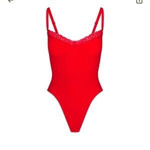 Skims sculpt lace bodysuit
